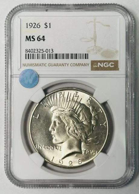 1890-S Morgan Silver Dollar NGC MS-64 Sight White
